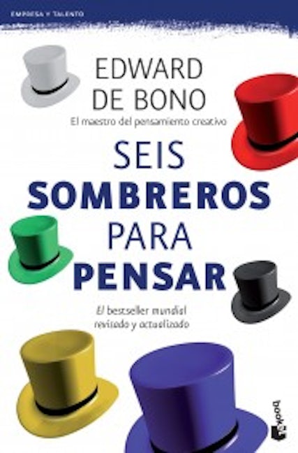 Book cover image for Seis sombreros para pensar ISBN: 9786079377571